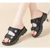 Slippers Antislip Slaapkamer Dames Loopschoenen 2024 Rode Sandaal Voor Zomer Slippers Sneakers Sport High Fashion