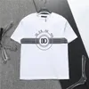 Neues Designer-Herren-T-Shirt, Designer-Damen-Herren-T-Shirt, Business-Kleid, Baumwolle, lässiges T-Shirt, Luxus-Buchstabenmuster, kurzärmeliges Business-T-Shirt 06