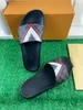 Designer Sandals Slippers Summer Men Women Shoes Shaped Multicolor Slides Molded footbed in black Tonal rubber sole featuring embossed logo at outer side 0625