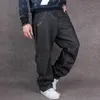 Erkekler Kot Toptan-2016 Erkekler Hip Hop Bol Jeans Sokak dansı Kaykay Gevşek Fit Nakışla Yüksek Kalite Plus Boyut 30 ila 46 Sıcak 240308