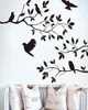 2016 Tree Branch and Birds Vinyl Art Nackalna naklejka na ścienną naklejkę na ścianę wystrój domu Tapeta Mural 9873404