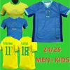 24/25 Brasil Neres Coutinho Soccer Jersey 2024 Camiseta de Futebol Brazils G.Jesus Vinicius Jr Marcelo 24 25 Brazils Maillots Football Men Kids Set Uniforms