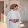 Abbigliamento etnico Abaya Abito con maniche a pipistrello per le donne musulmane Moda lunga festa Fassels 2024 Robe