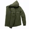 Casual jackor för män Techwear Windproof Black Green Military Bomber Cargo Spring Autumn Clothing Oversize 6xl 7xl 8xl 240228