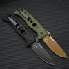 BM275 Folding Knife AXIS D2 lame en acier plaqué titane couteau pliant tactique Camping en plein air chasse EDC outil G10 poignée avec sac de taille suspendu 518