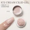 5 ml de crème glacée solide gel cilidé nail art peinture gel UV colle 16 couleurs 3 boîtes/ensemble en gros 240301