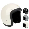 Caschi moto M/L/XL Mezzo casco Casco aperto Fibra di vetro Accessori moto leggeri Pit Dirt Bike Racing Attrezzatura da motocross