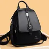 School Bags Luxury Designer Women Backpack High Quality Soft Leather Shoulder Bag Fashion Multifunction Rucksack Top-handle