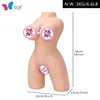 Metade do corpo sexo boneca masculino masturbação corpo sólido com silicone invertido adulto divertido brinquedo grande bunda famosa ferramenta aeronaves copo vy84