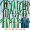 vintage Retro REAL 94 95 96 97 98 02 03 92 maillots de football classiques vintage à manches longues ALFONSO BETIS JOAQUIN DENILSON 1994 1995 1996 1997 1998 2002 2003 Maillot de football