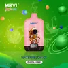 Оригинальный MRVI Explorer Puff 12000 RandM Vape Razz Bar Digital Box 12k Puffs Bar Одноразовые электронные сигареты 22 мл Vape 0/2/3/5% Перезаряжаемая батарея 650 мАч vs Bang King