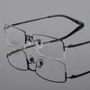 Viodream receptbelagd glas Pure Titanium Material Business Eyeglasses Frame Oculos de Grau Glasses Man Man Reading Fashion Sung178w