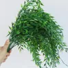 Dekorativa blommor 52 cm konstgjorda gråtande pilgrön vinstockar Flower Fake Plant Ivy Leaves Diy pannband bröllopsfest leveranser 2024308