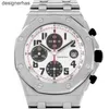 Men's Swiss Luxury Watches Audem Pigu Wristwatches Automatic Mechanical Airbnb Offshore 26170ST OO.1000ST.01 White dial chronograph WN-8R1B