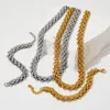 Halskette Ohrringe Set Kpop Persönlichkeit Gold Kette Armband Für Frauen Männer 316L Edelstahl Material Überzogen DIY Feines Geschenk