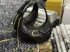 5A Nieuwe Designer Mode dames oksel messenger vintage tas Crescent Bag met merkdoos Eenpersoonskamer dames luxe schouder zomertassen voor bruine handtas portemonnees