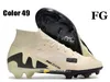 Geschenktas Mens dames voetbal laarzen ronaldo cr7 superfiys 9 ix elite tns fg cleats mbappe zooms kinderen jeugdjongen meisje voetbal schoenen top outdoor trainers botas de futbol