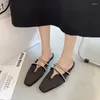 Slippers Set With Diamonds High Quality Modern Summer Fashion Casual Women Flat Ladies Shoes Zapatillas De Mujer
