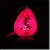 Andere LED-Beleuchtung Brelong Halloween-Dekoration Tragbares Kürbislicht Kinderfest Dress Up Performance-Requisiten Beleuchteter Sound Dhd6J