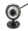 120 MP 6 LED USB Webcam -kamera med Mic Night Vision för Desktop PC3921777