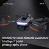 Droni 8K Flusso ottico Drone a tre lenti Servo telecamera Evitamento ostacoli a infrarossi Fotografia aerea Quadcopter per Xiami Viaggi all'aperto Q240308