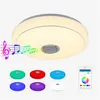 Plafoniere Plafoniera Bluetooth Lampada musicale a led Rgb Colorf Bordo alto Bianco O Illuminazione 1 Pz Luci di consegna a goccia Illuminazione Dhrgy interna