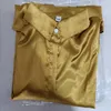 2024 Koreańska marka luksusowa koszula eleganckie koszule biurowe Momi Silk Crepe satynowe bluzki Business Ladies Top Blusas Estampadas 240301
