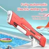 Электрический водяной пистолет для взрослых, мощный автоматический водяной пистолет высокого давления, 1000 мл, детский летний бассейн 2400308