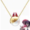 Ожерелья с подвесками в стиле аниме «Бензопила Pochita X TASKI», серия «Overlord», жемчужное посеребренное рождественское украшение