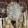 ノベルティアイテム5pcs/set dreamcatcher feathers手作りのドリームキャッチャーホームリビングルームベッドルーム壁吊り下げ装飾（光と木のスティックなし）T240309