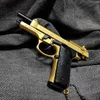 Gun Toys 1 3 Eloy Beretta 92f Mini Demontering Assembly Toy Gun Metal Pistol Model Keychain Pistola Collection Toy Boys Gift T240309