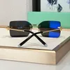 남성 여성 패션을위한 인기 선글라스 3088 여름 디자이너 금속 다리 세련된 하이 스트리트 스타일 안티 ultraviolet UV400 플레이트 스퀘어 렌즈 안경 무작위 상자