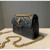 Transfrontalier nouveau sac femme diamant chaîne épaule mode haute qualité léger luxe bandoulière