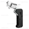 Gun Toys LifeCard Alloy Revolver Toy Gun Pistol قابلة للطي ناعمة قذيفة القذيفة القذيفة قاذفة مكبرات الأفعى للبالغين هدايا العام الجديد T240309