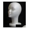 Hair Tools Head Model Female Styrofoam Mannequin Manikin Foam Wig Hair Glasses Display Black Fashion Drop Delivery Hair Products Hair Dhvrn