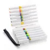 Markers Wholesale Superior 12/24 Färger Wink of Stella Brush Markers Glitter Sparkle Shine Pen Set for Ding Writing 201212 Drop Delive DHPMH