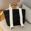 Designer tas zomer damesmode geweven tas strandtas stro emmer tas luxe mode handtas schoudertassen hoge kwaliteit pures