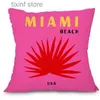 Pillow Case Preppy room decoration aesthetic travel cover square cushion cover suitable for teenage bedroom dormitory T240309