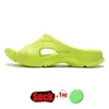 Designer sandaler 2024 pool glider mode hd sandal trippel svart vit sandrosa gummi skum mögel tofflor chunky plattform klackar sommarman kvinnors skor 35-46