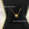 Designer Pendant Necklace Sweet Love Vanca Jade V Golden Clover Kaleidoscope Necklace Precision Edition Thick Gold Plated 18k Luxury Fashion Cortile KTWP