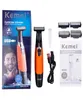 Kemei KM1910 Электробритва USB перезаряжаемая мужская бритва для мытья тела с возвратно-поступательным движением сжимающего зубчатого лезвия7697892