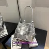 Luxur Designer Tote Bags Bottgss Vents Cassette Online Store High Beauty Woven Bag For Women 2023 Ny mode mångsidig skuldra med riktig logotyp