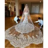 Stunningbride 2024 Splendidi abiti da sposa a sirena senza maniche con scollo a V in pizzo Abiti da sposa con bottoni ricoperti sul retro Plus Size Abito da sposa arabo saudita Dubai YD