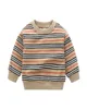 Cute Baby Boys Girls Plaid Sweaters Pullover Spring Autumn Kids Long Sleeve Sweatshirts Children Cotton Sweater8438063