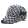Lyxdesigner Alfabetet Baseball Cap Bucket Female Spring Casual Golf Hat For Mans randig Beige Pink Brown Black Gorras Unisex Designer Hat Justerbar HG110 H4