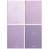 4PCS/SET Gradient Color Notebook Creative Grid Strona do wykonania listy Notatnik Zagusta przenośna B5 Studenci