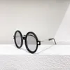 أزياء النظارات الشمسية عالي الجودة العلامة التجارية الألمانية العلامة التجارية KUB Round Acetate Frame Glasses Optical Prescription Lens259D