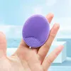 Éponges de maquillage 1 pièce, brosse de nettoyage en Silicone, tampon de lavage en Gel, dissolvant de points noirs exfoliants, nettoyage en profondeur du visage, brosses de bain pour bébé