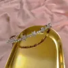 Projektant miuimiui naszyjnik miochaos piękny diamentowy naszyjnik choker z lekkim luksusowym i słodkim temperamentem księżniczki silny łańcuch MIU Akcesoria