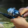 Runcl Brutus Fishing Reel 4,0 1 Współczynnik przekładni 71 Łożysko kulkowe 8 kg Max Drag Fishing Cewki Spincast odpowiednie dla dzieci /początkujących240227